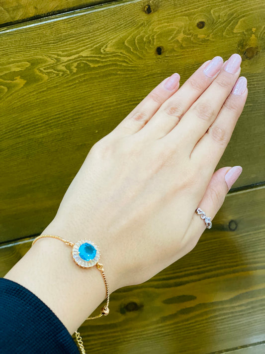 Adjustable Froze Bracelet With Important Box