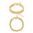 Milas Twisted Bracelet And Rowena Bracelet Stack