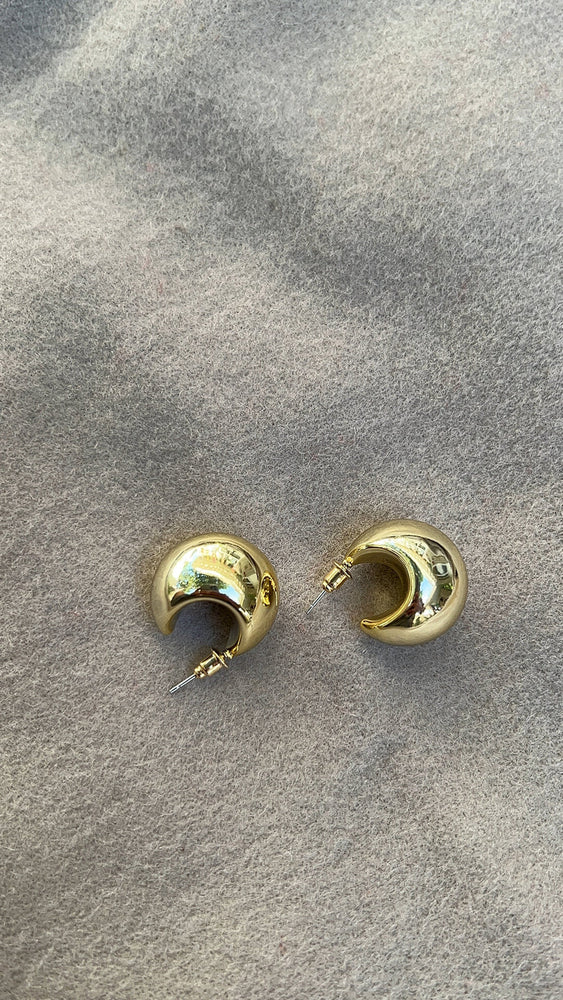 Golden Moon Earrings