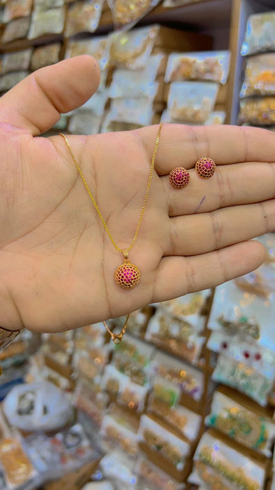 1 carat Locket set