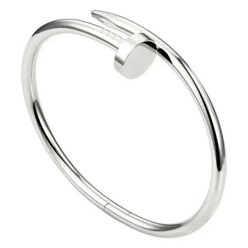 Silver Nail Bangle