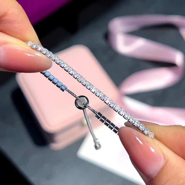 Diamond Bracelet With Important Box
