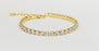 Adjustable Zircon Tennis Bracelet With Led Box