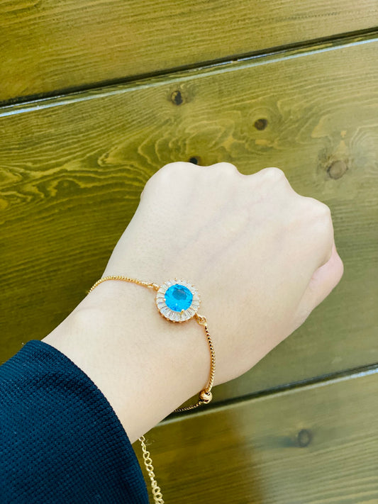 Adjustable Froze Bracelet With Important Box