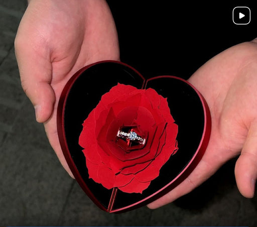 Heart Ring With Box