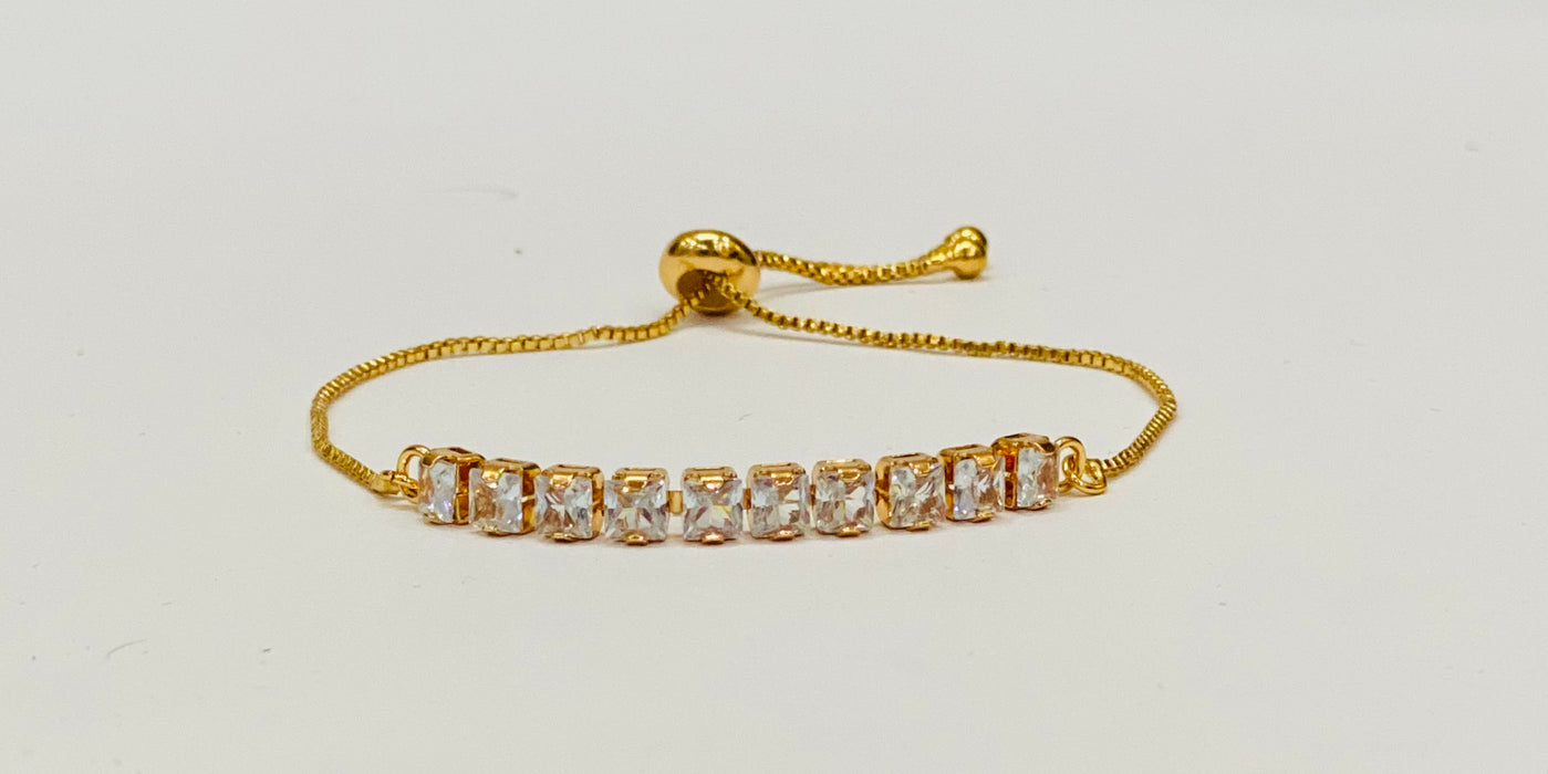 Korean Shiny Tennis Bracelet