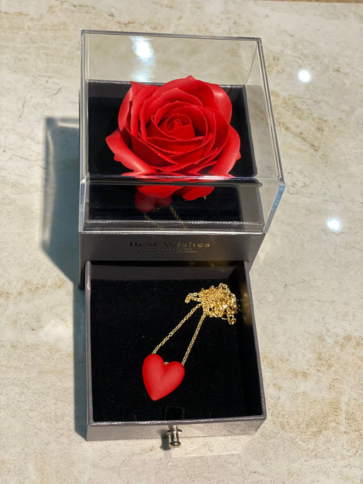 Important Jewelry Box with Pendant