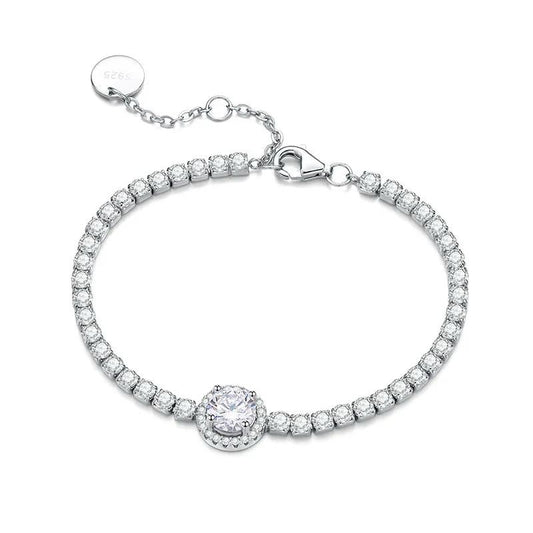 Diamond Stone Bracelet With Led Light Box