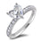 Adjustable Heart Diamond Ring With Led Box