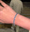 Blue Stone Zircon Tennis Bracelet
