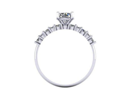 Adjustable Diamond Ring With Led Light Box