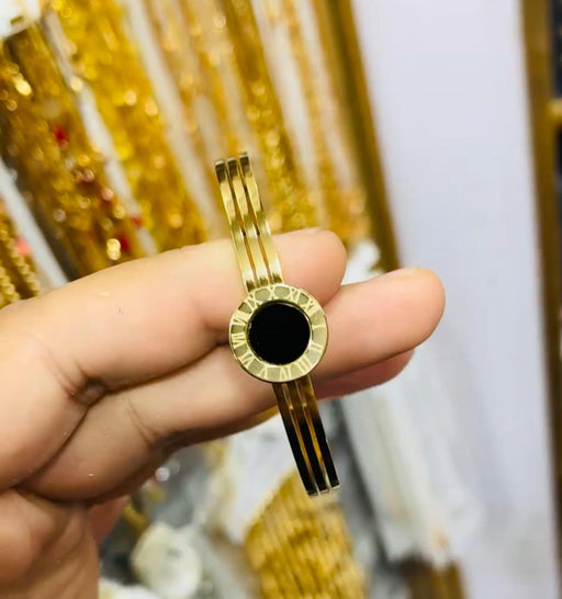 18k Duo BV Black & Golden Bangle