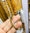 18k Classic Black & Golden Bangle