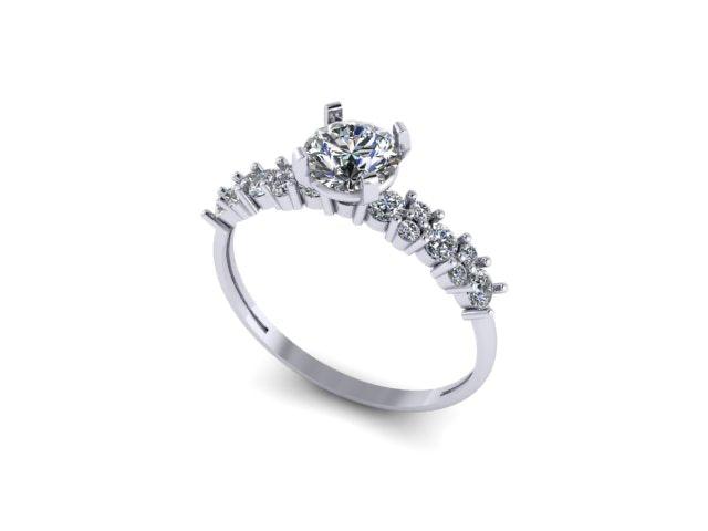 Adjustable Diamond Ring With Led Box