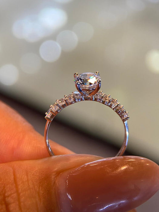 Adjustable Diamond Ring With Led Box