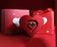 Red Heart Jewelry Set Box