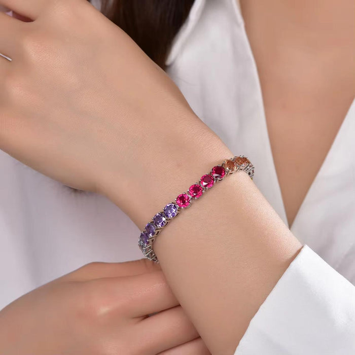 Multi Tennis Zircon Bracelet