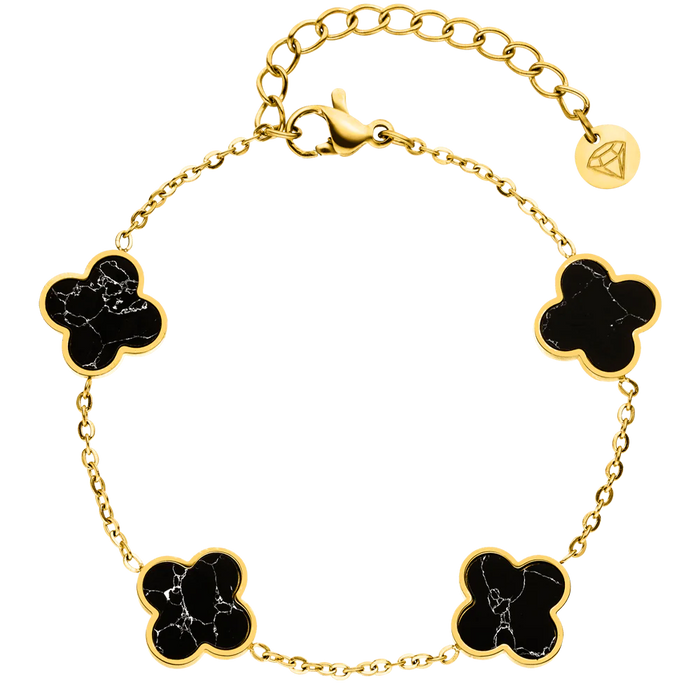 Clover Marmor Bracelet| 18K