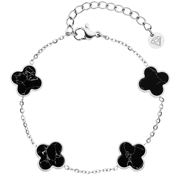 Clover Marmor Bracelet| 18K