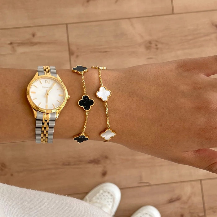 Clover Marmor Bracelet| 18K