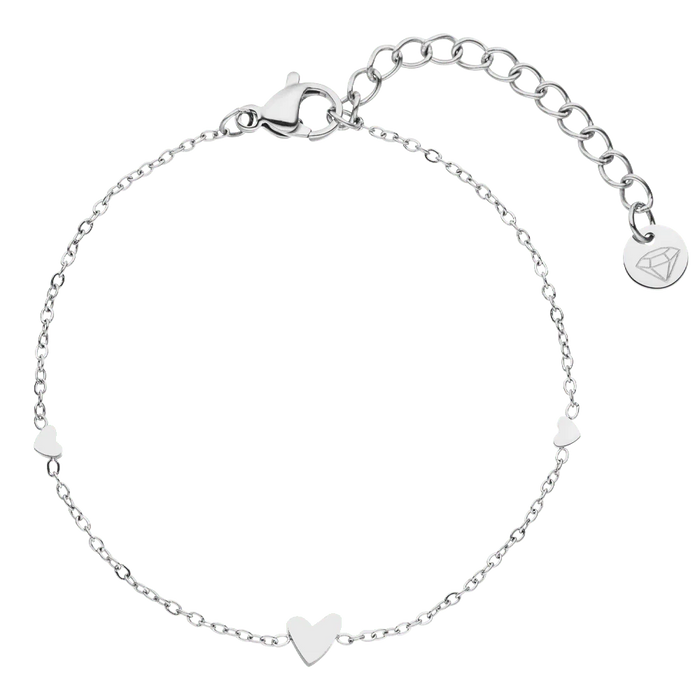 Cute Heart Armband | 18K