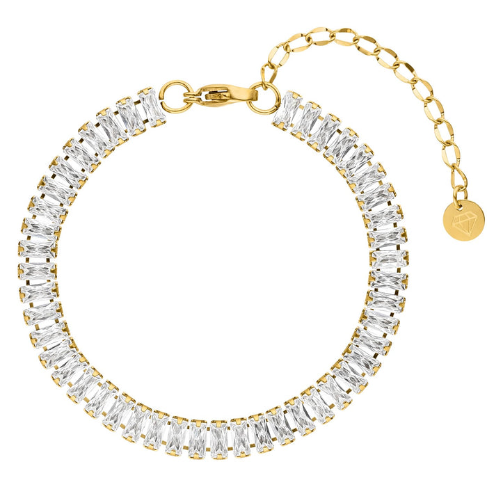 Icy Crystal Bracelet| 18K