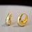 Elegant Bag Shaped Hoops